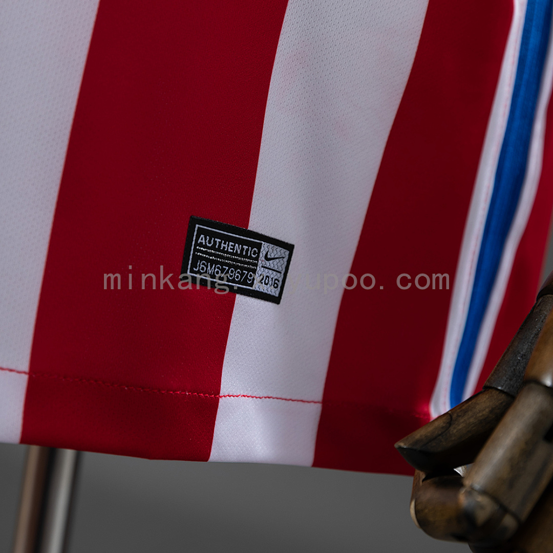 Atletico Madrid 16/17 Home Retro Jersey S-XXL 9