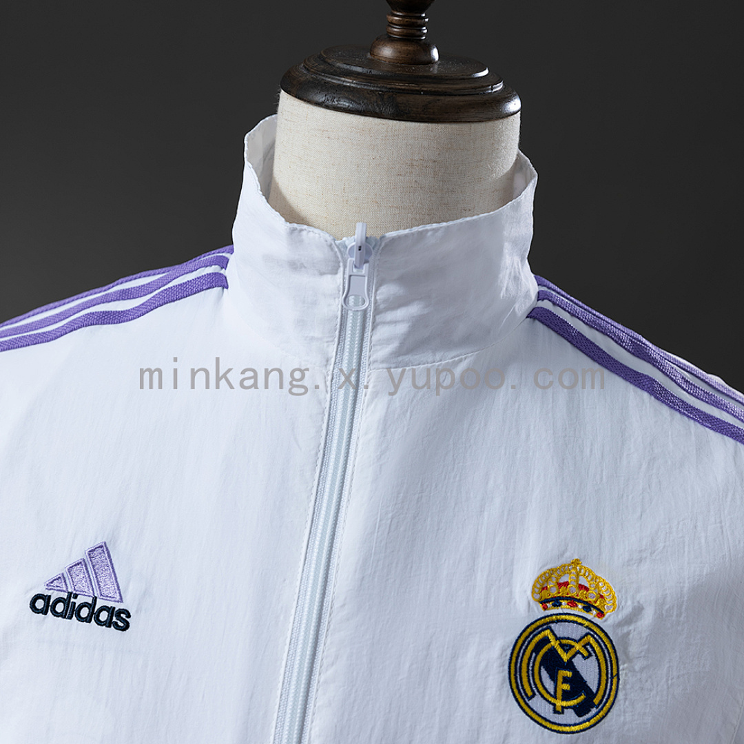 25/26 Real Madrid Trench Coat Reversible S-3XL 11