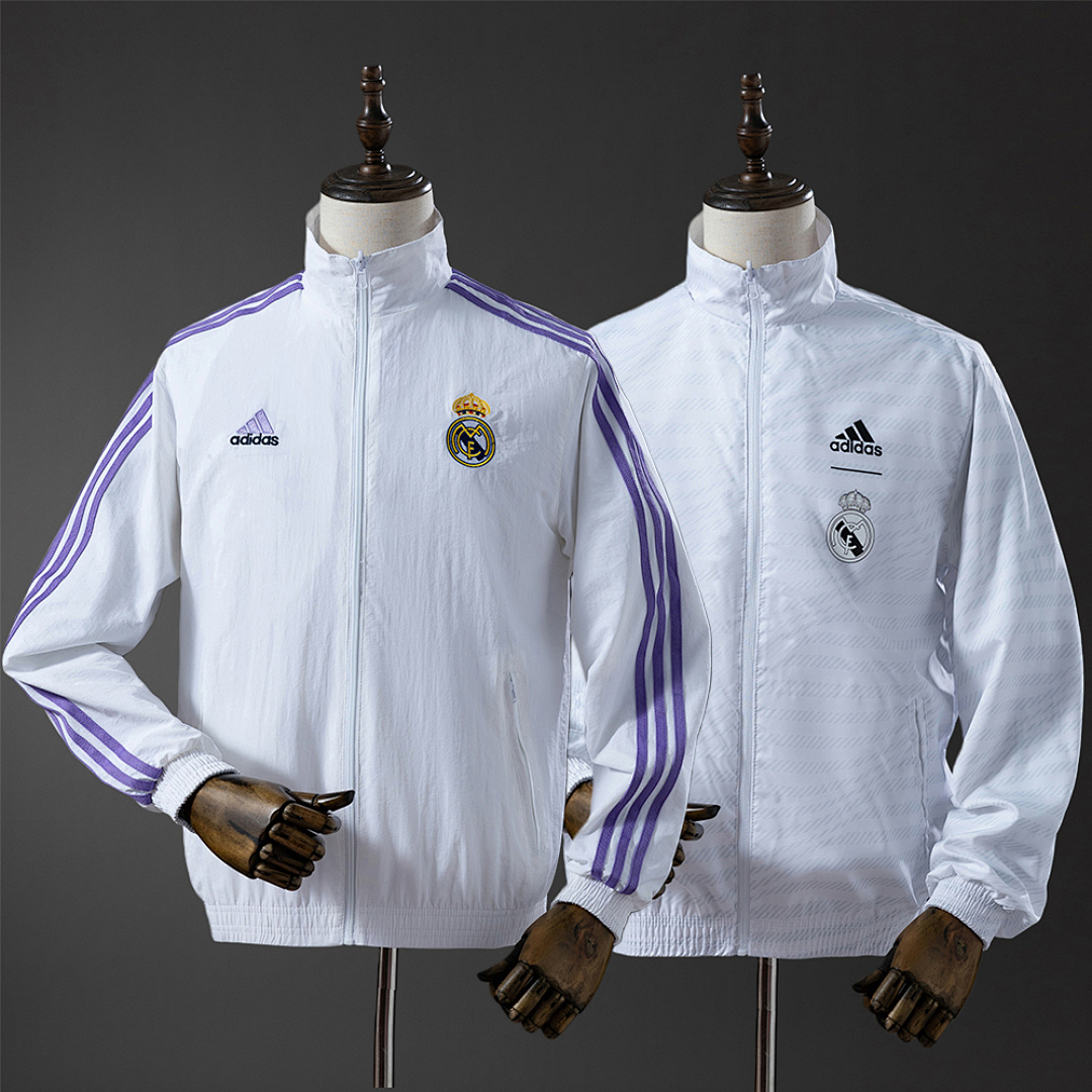 25/26 Real Madrid Trench Coat Reversible S-3XL 4