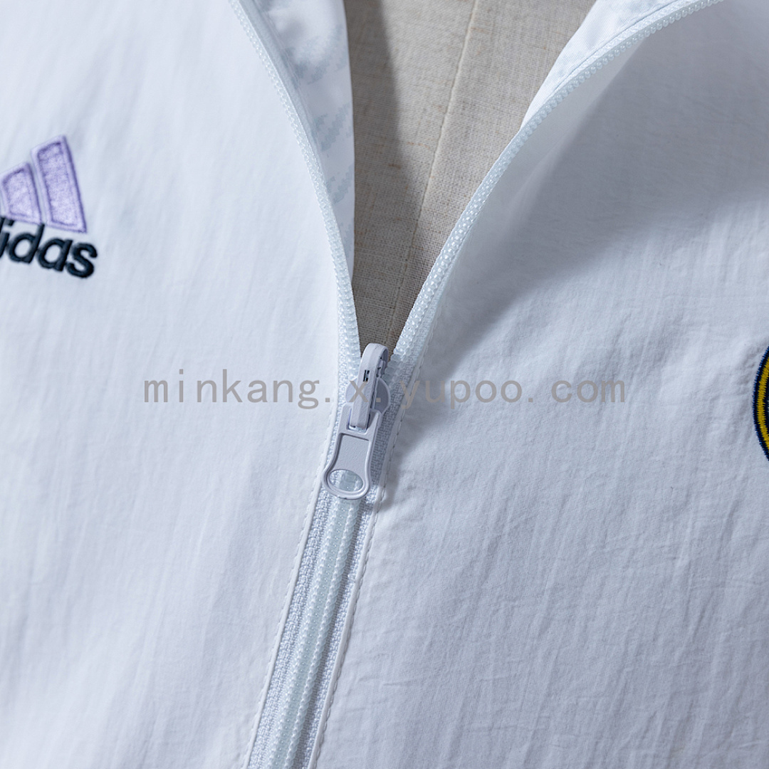 25/26 Real Madrid Trench Coat Reversible S-3XL 8