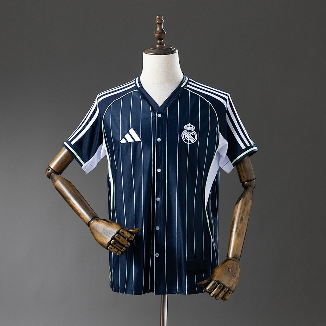 Real Madrid 25/26 Baseball - Navy Blue Jersey S-4XL 9