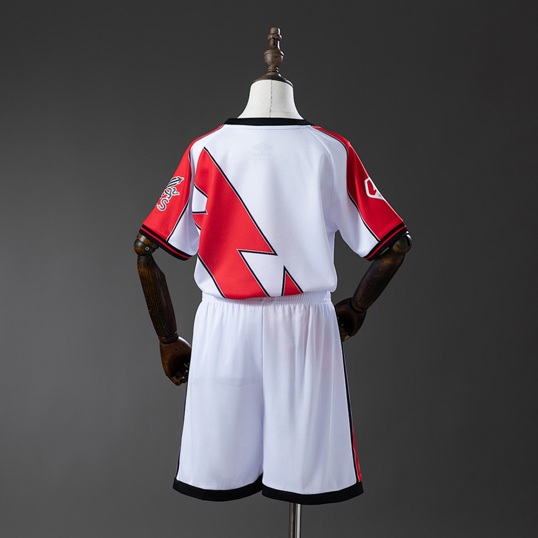 Rayo Vallecano 25/26 Home Kids Size: 16-28 3