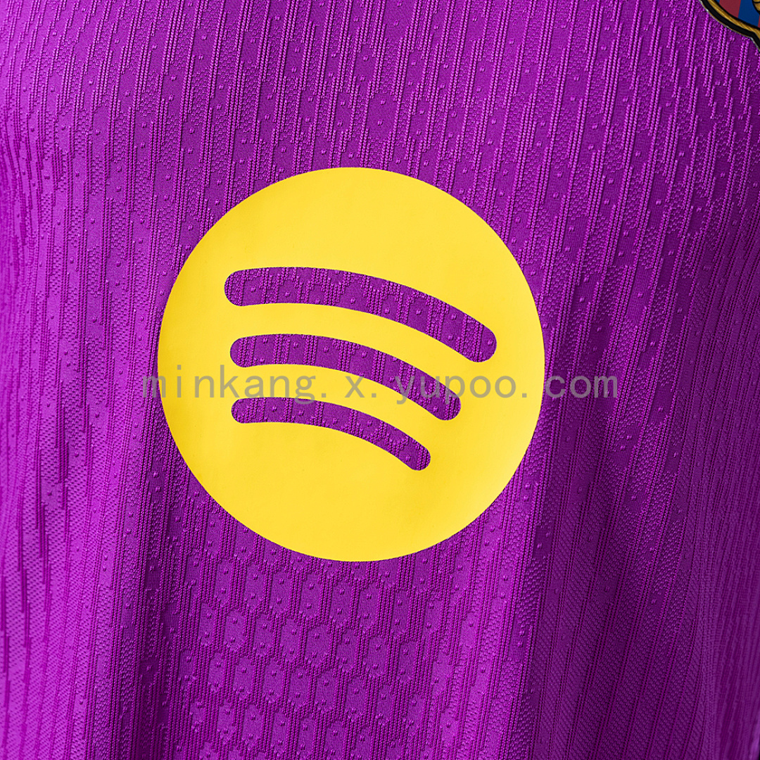 Barcelona 25/26 Pre-match training Player Version-Purple Jersey S-3XL 6