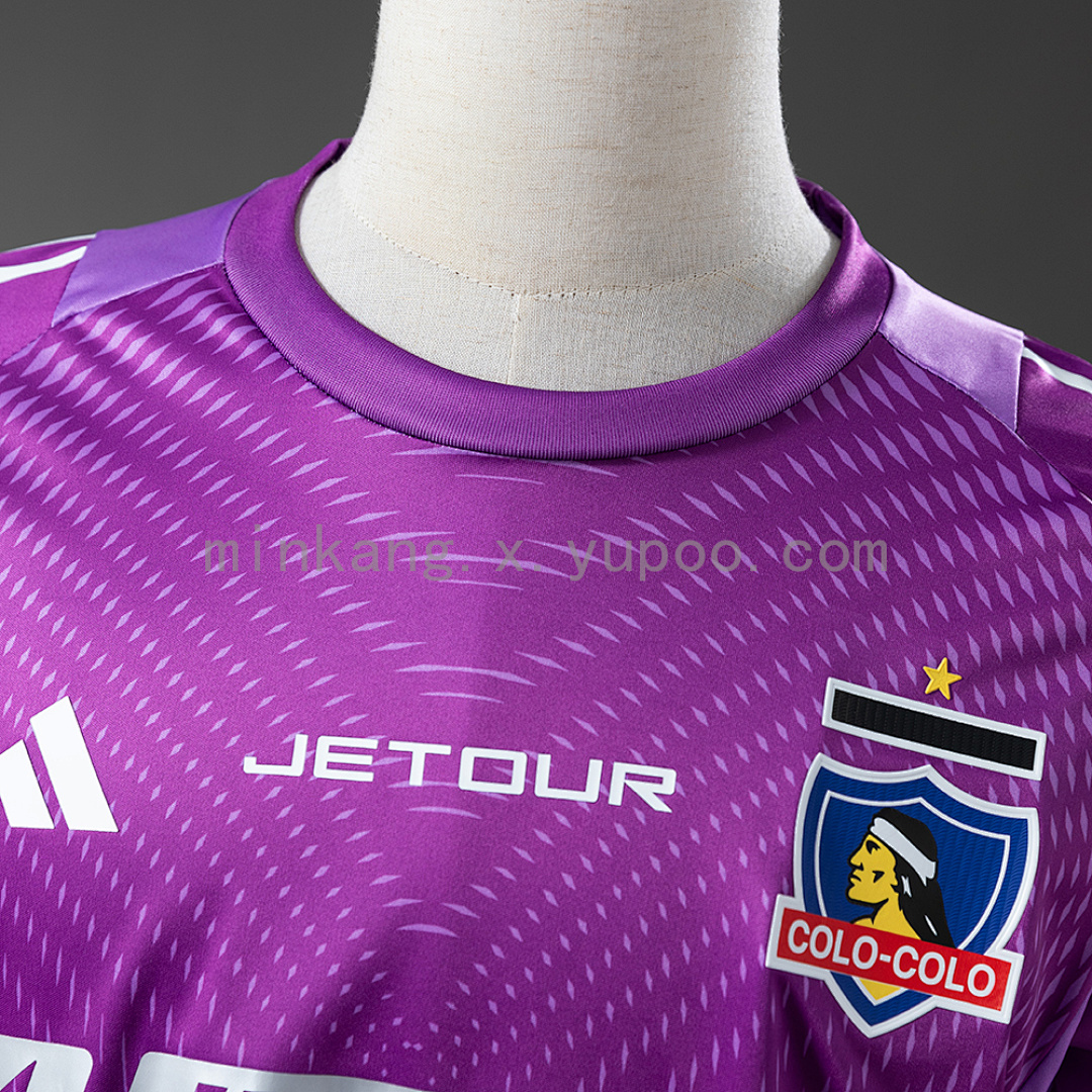 Colo Colo 25/26 Goalkeeper-Purple Jersey S-4XL 7