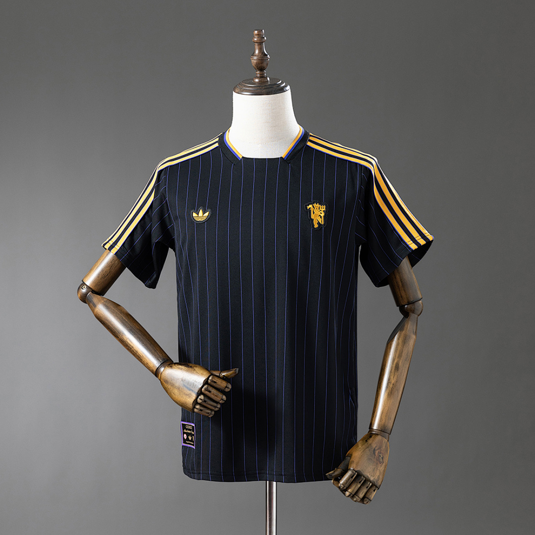 Manchester United 25/26 Retro Style- Black Jersey S-XXL 2