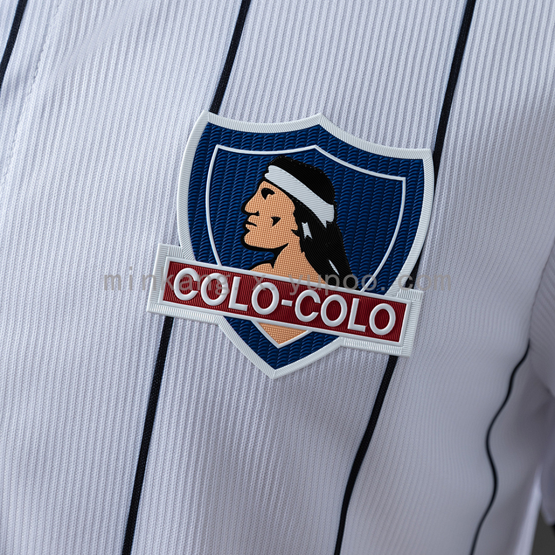 Colo Colo 25/26 US Pack Full-Button Baseball Jersey White S-4XL 5