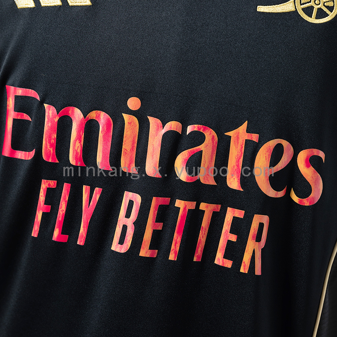 Arsenal 25/26 Retro-style collaboration - Black Jersey S-4XL 5
