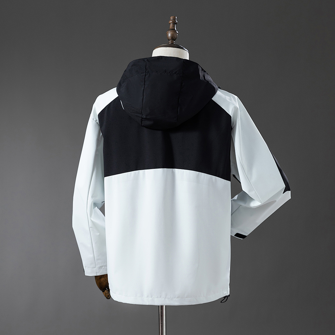 Real Betis Windbreaker - Black & White S-XXL 3