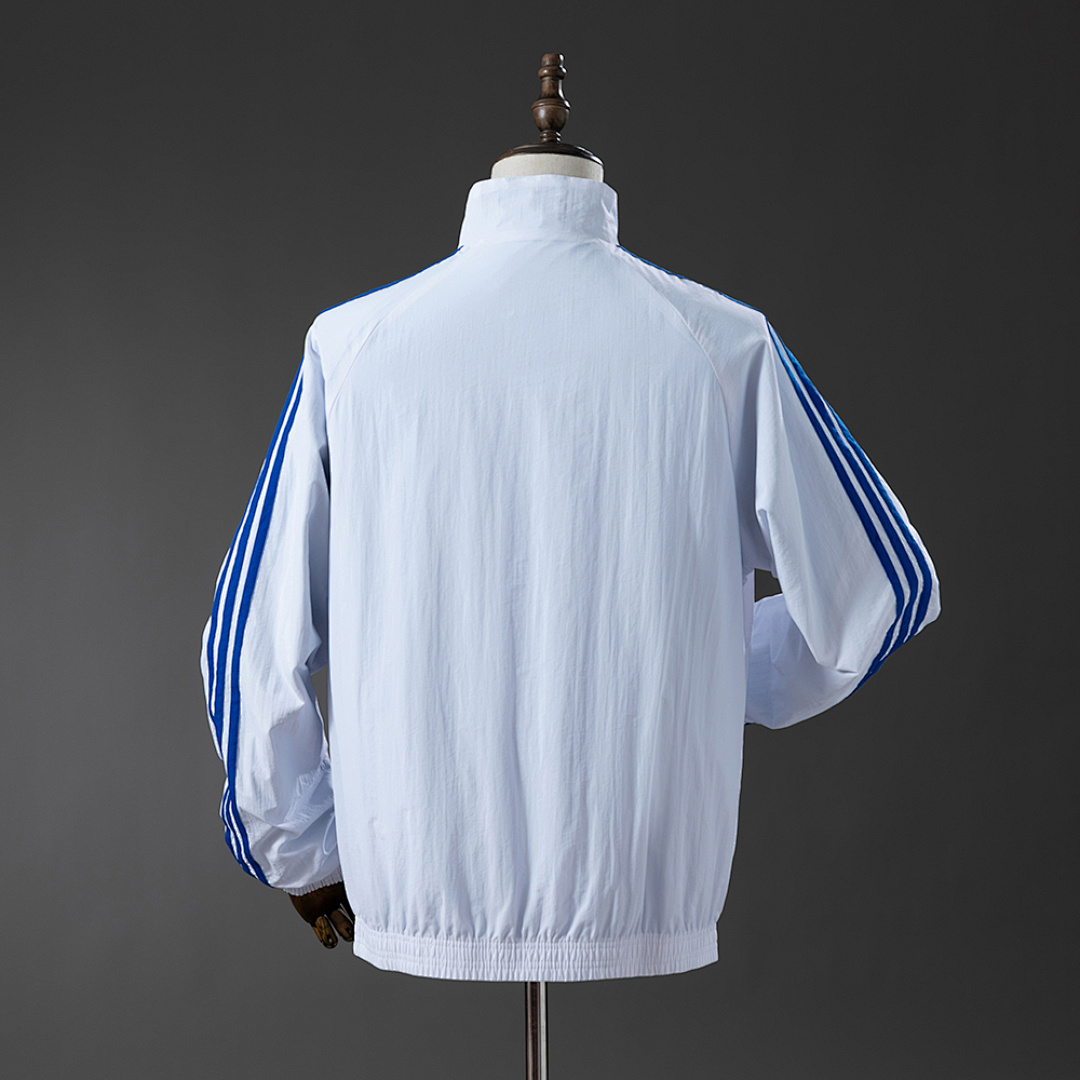 M-U Reversible Jacket Windbreaker - White & Blue S-XXL 12