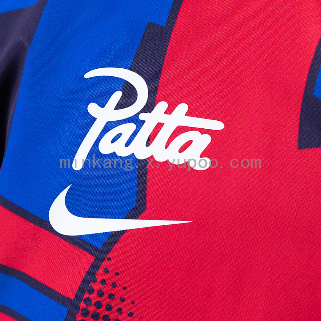 Barcelona Reversible Jacket Windbreaker - Red & Navy S-XXL 9