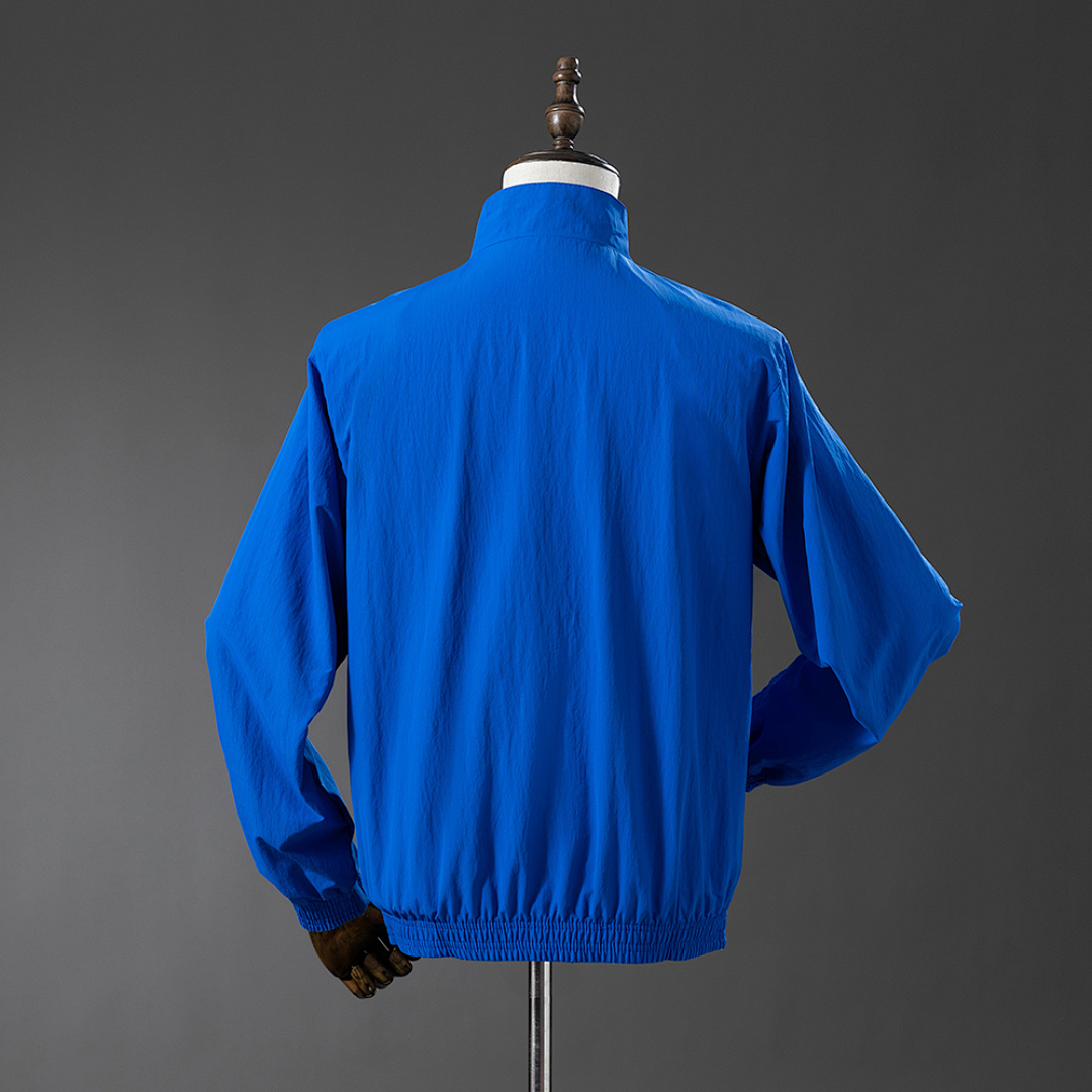Mexico Reversible Jacket Windbreaker - White & Blue S-XXL 12