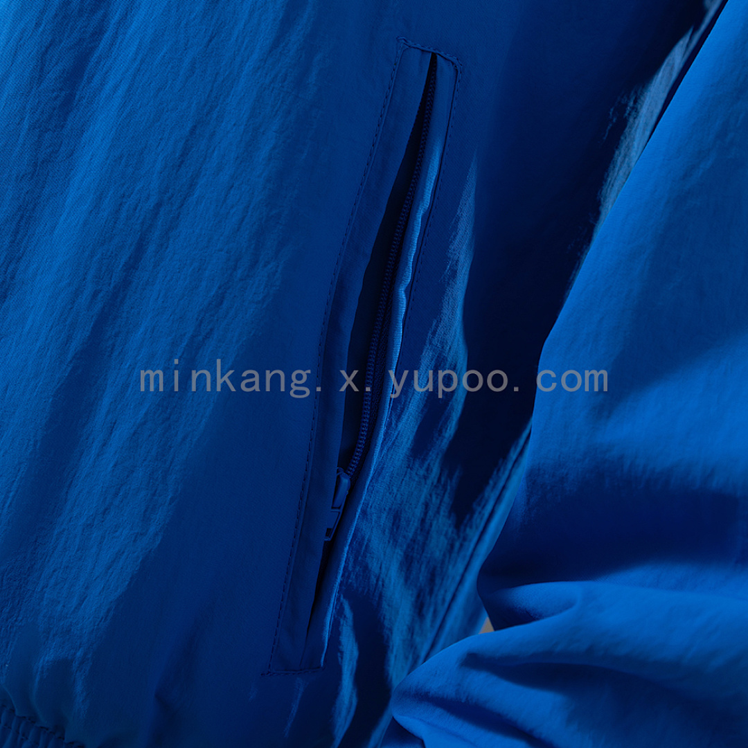 Mexico Reversible Jacket Windbreaker - White & Blue S-XXL 6