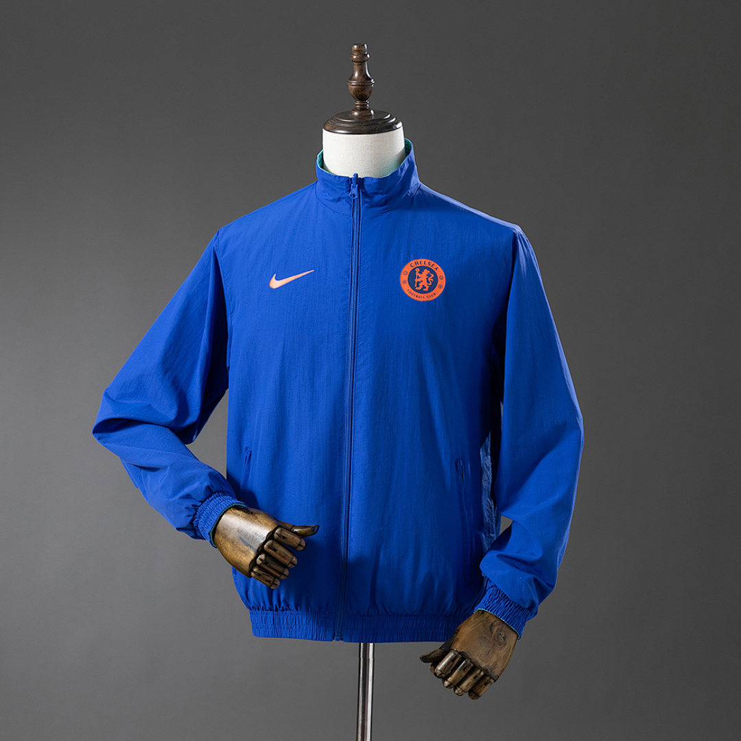 Chelsea Reversible Jacket Windbreaker - Blue & Sky Blue S-XXL 3