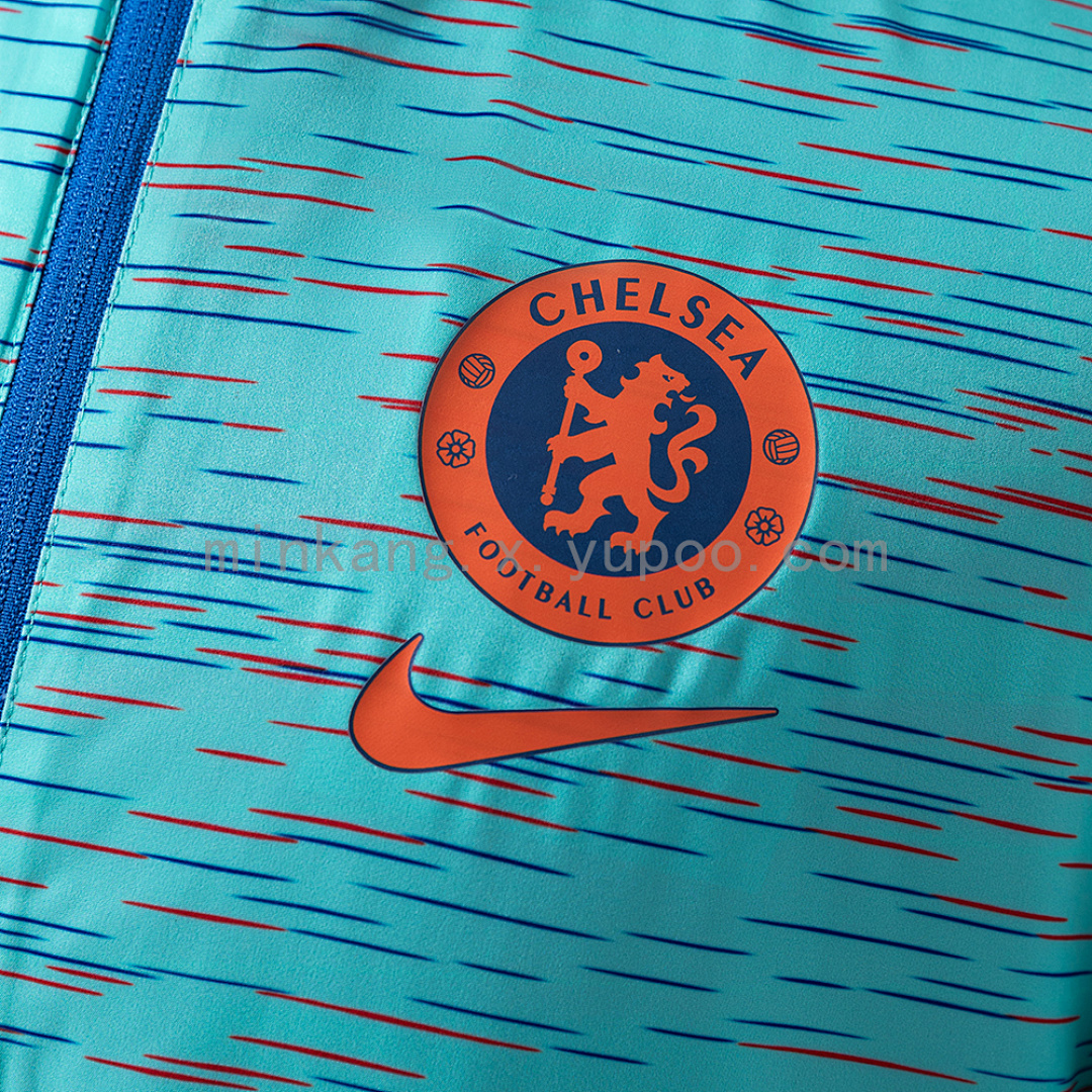 Chelsea Reversible Jacket Windbreaker - Blue & Sky Blue S-XXL 5