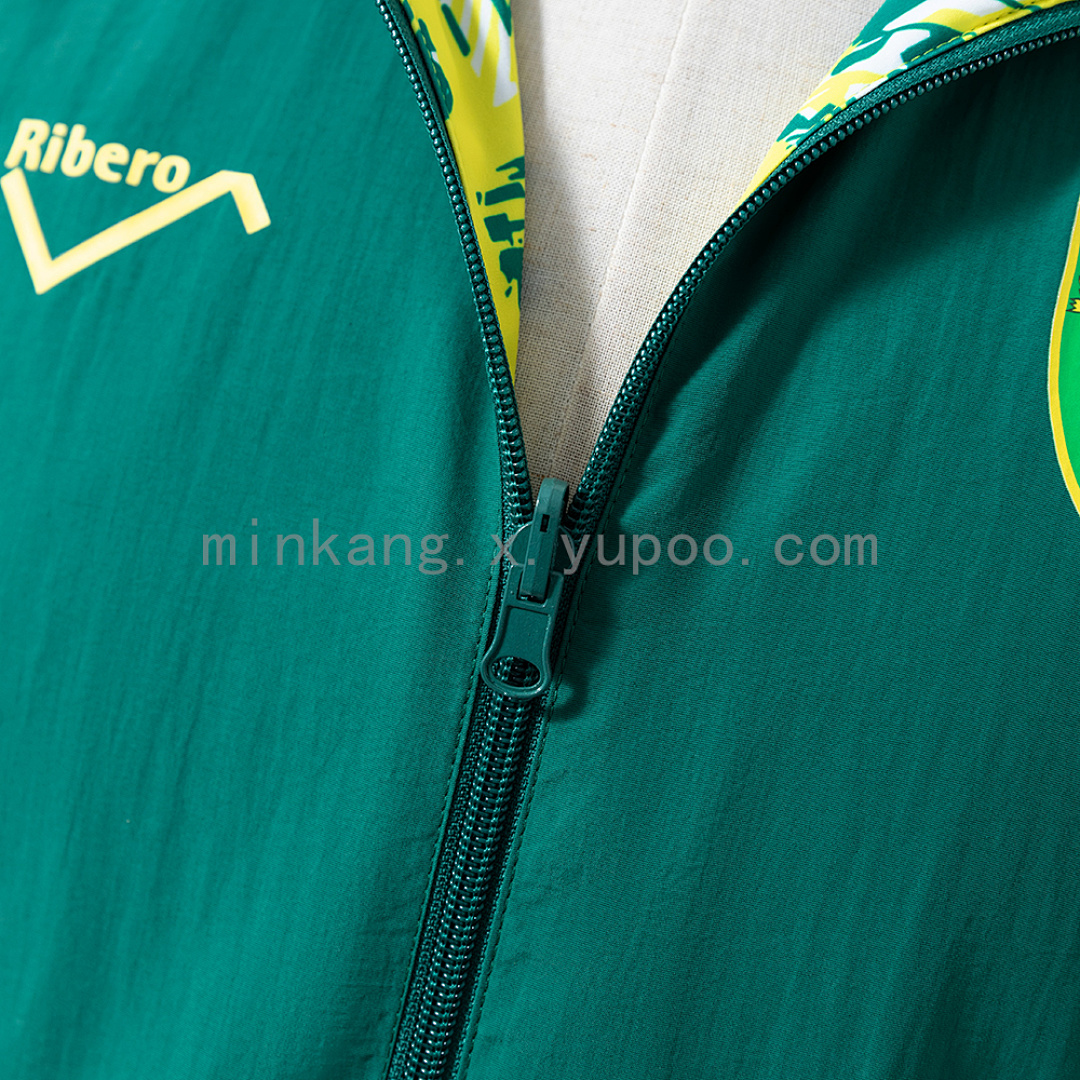 Norwich City Reversible Jacket Windbreaker - Blue & Yellow S-XXL 8