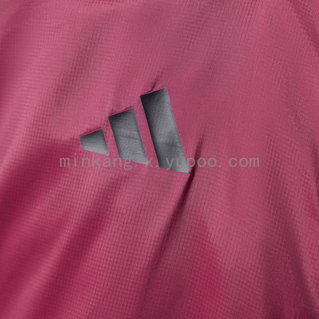 Real Madrid Reversible Jacket Windbreaker - Beige & Red S-XXL 9