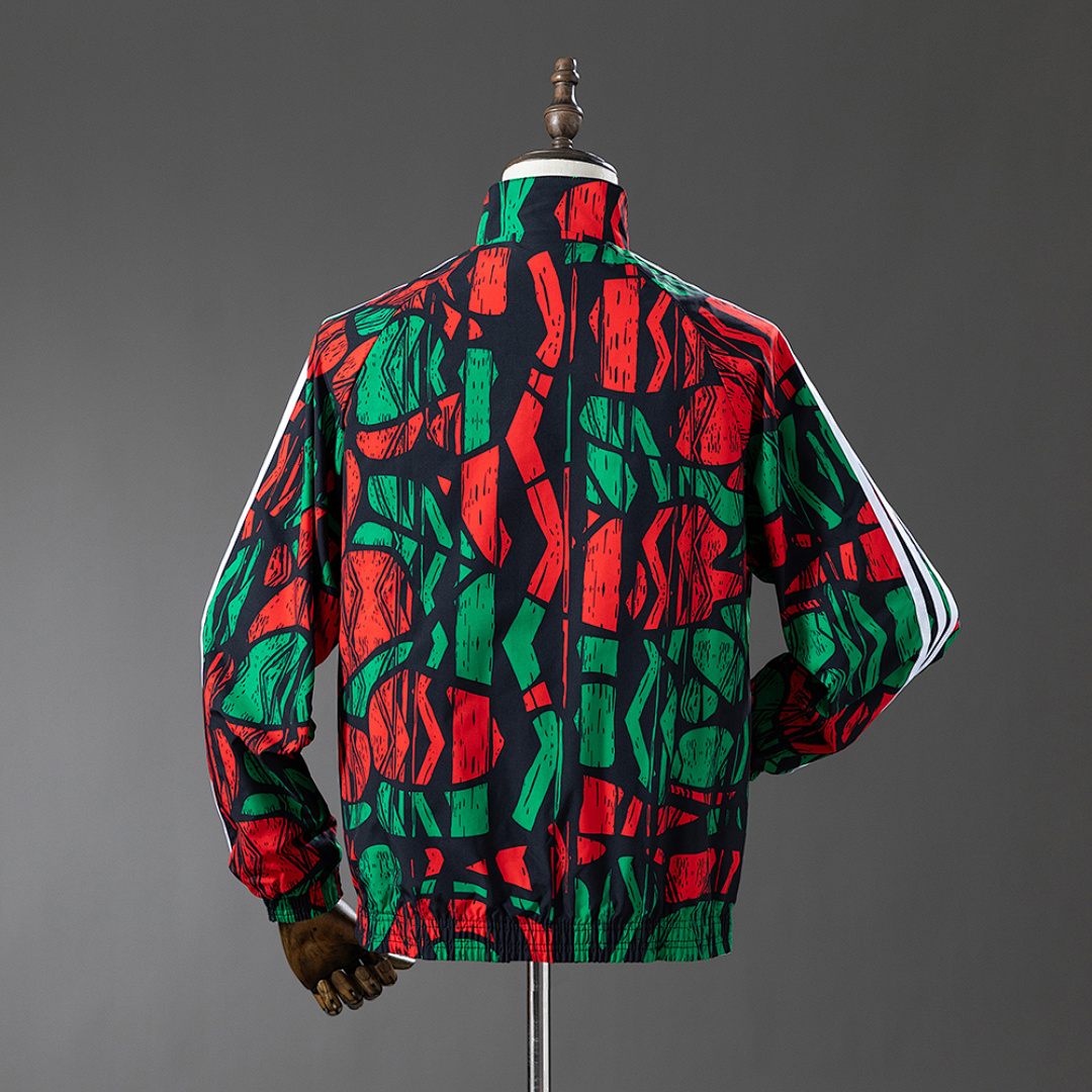Arsenal Reversible Jacket Windbreaker - Red & Black S-XXL 12