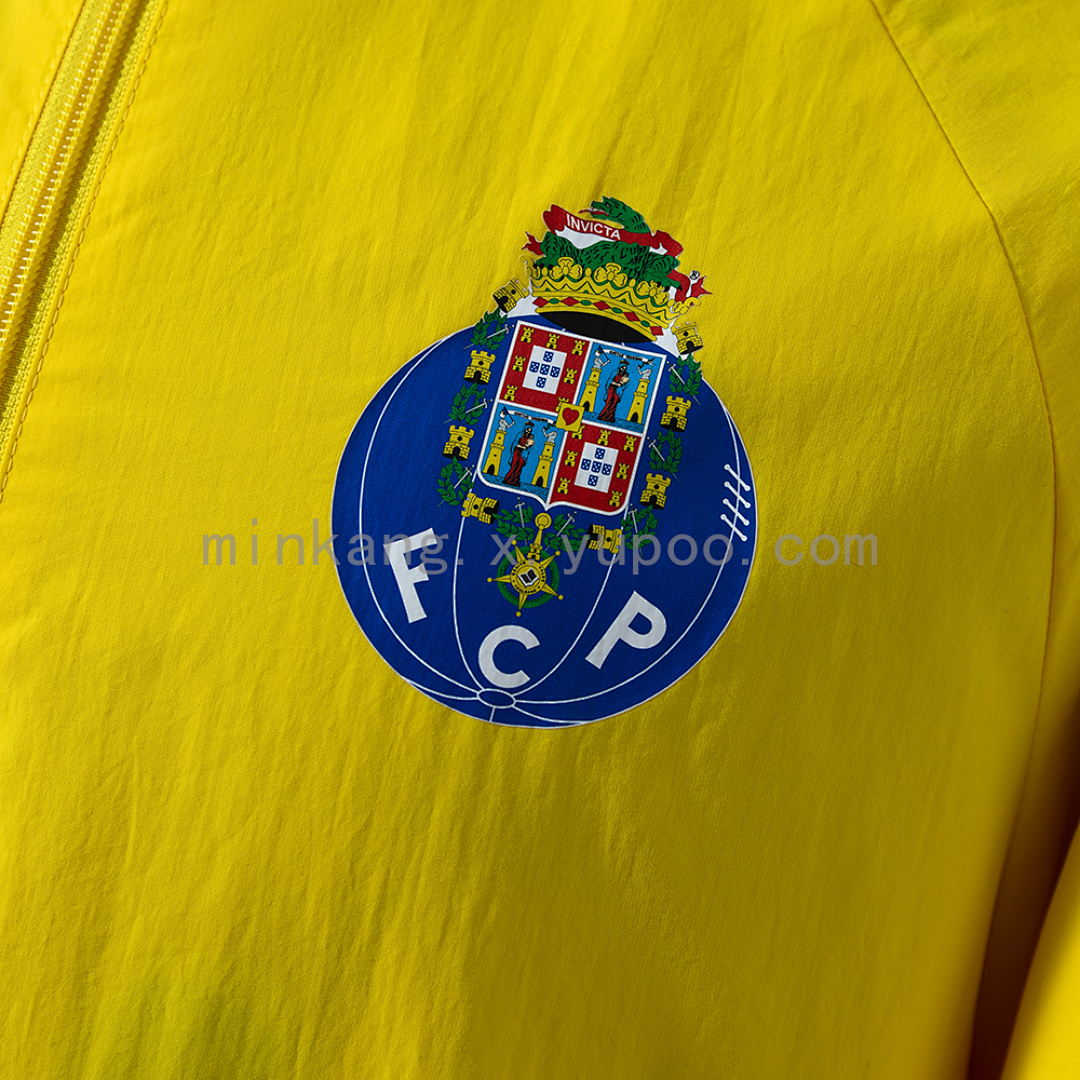 Porto Reversible Jacket Windbreaker - Orange & Yellow S-XXL 10