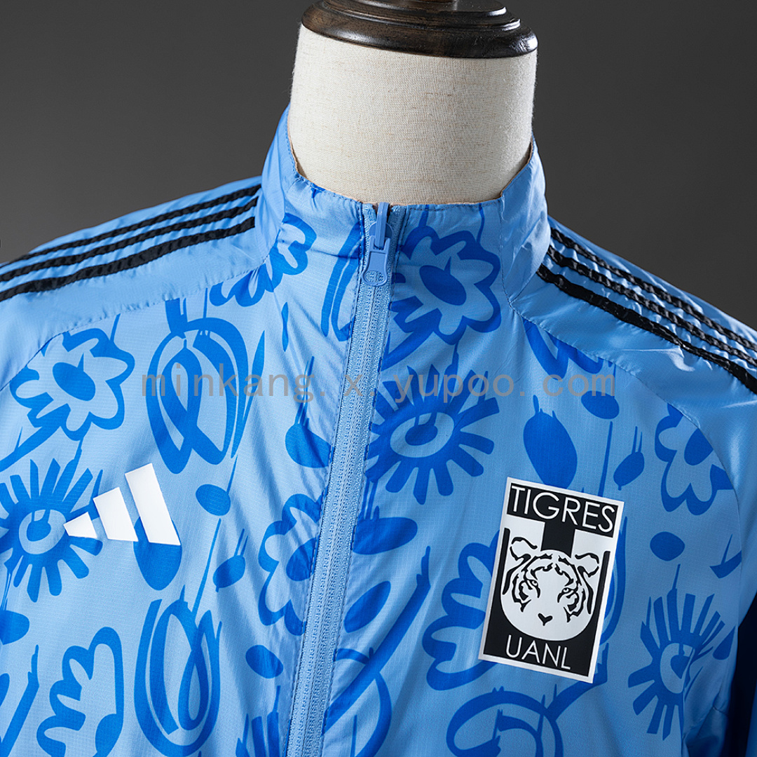 Tigres Reversible Jacket Windbreaker - Beige & Blue S-XXL 11