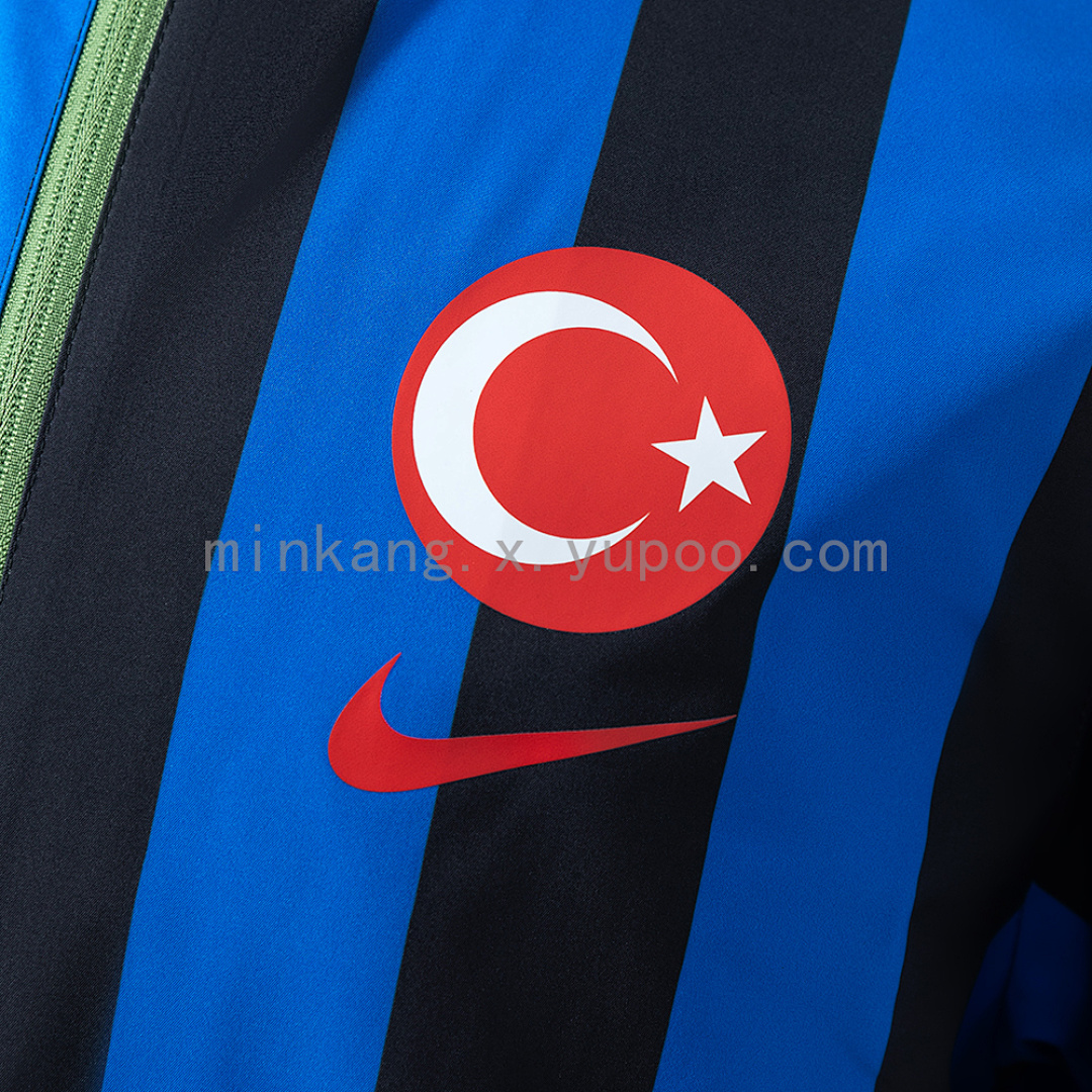 Türkiye Reversible Jacket Windbreaker - Blue & Green, S-XXL 5