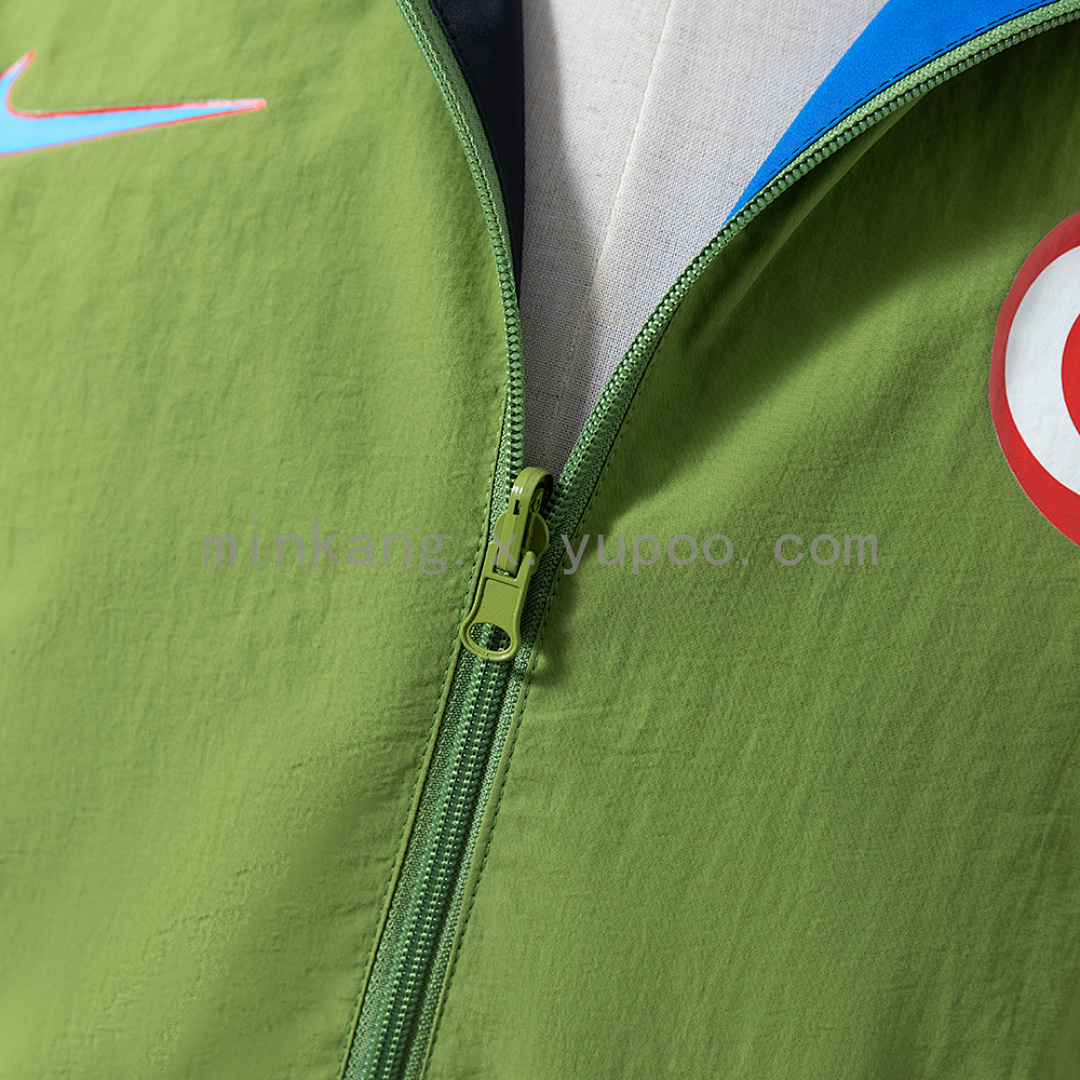 Türkiye Reversible Jacket Windbreaker - Blue & Green, S-XXL 8
