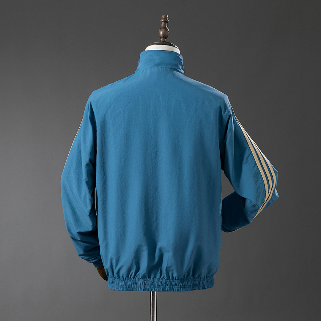 M-U Reversible Jacket Windbreaker - Blue&Black S-XXL 12