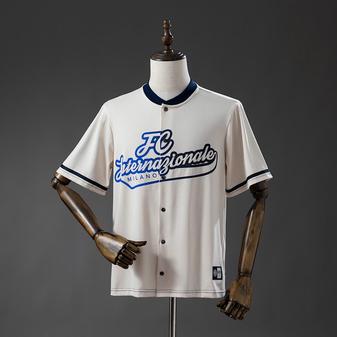 Inter Milan 25/26 Baseball - Beige Jersey S-4XL 2