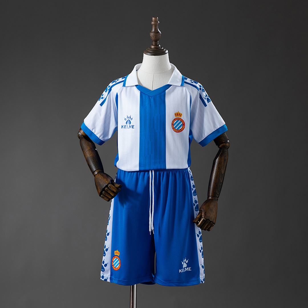 Espanyol 25/26 Home Kids Jersey SIZE:16-28 11