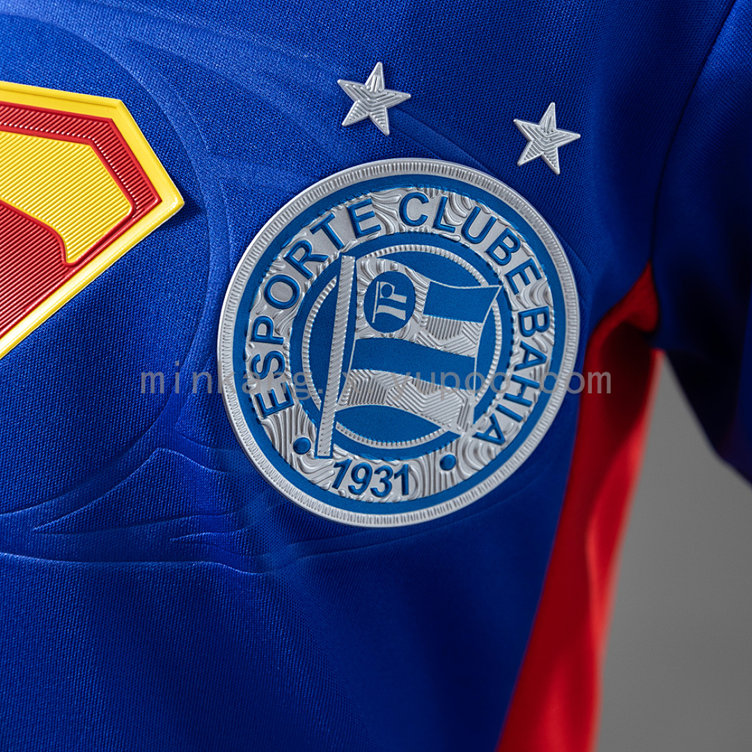 Bahia 25/26 Kids kit Superman Edition - Blue & Red Jersey SIZE：16-28 4