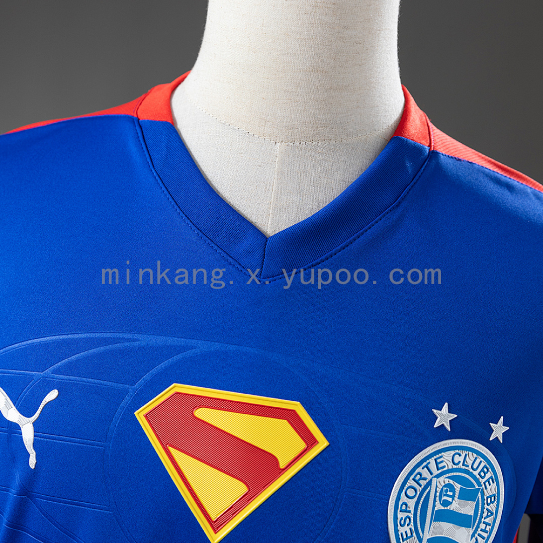 Bahia 25/26 Superman Edition - Blue & Red Jersey S-4XL 6