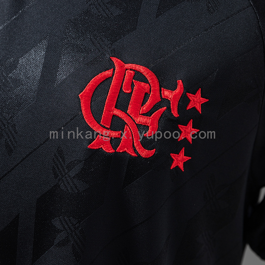Flamengo 25/26 Lifestyler Retro - Black Jersey S-4XL 4