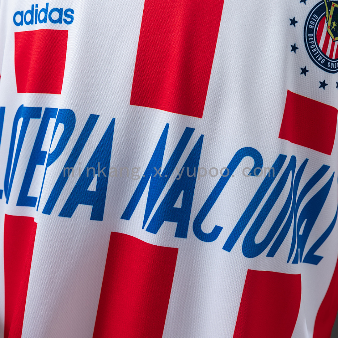 Chivas de Guadalajara 91/92 Home Retro Jersey S-XXL 5