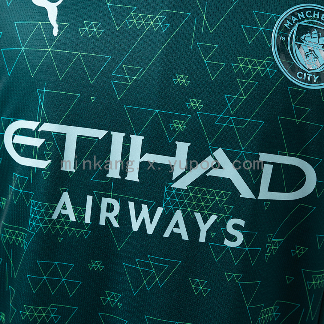 Manchester City 25/26 Fourth Away Jerseys S-XXL 7