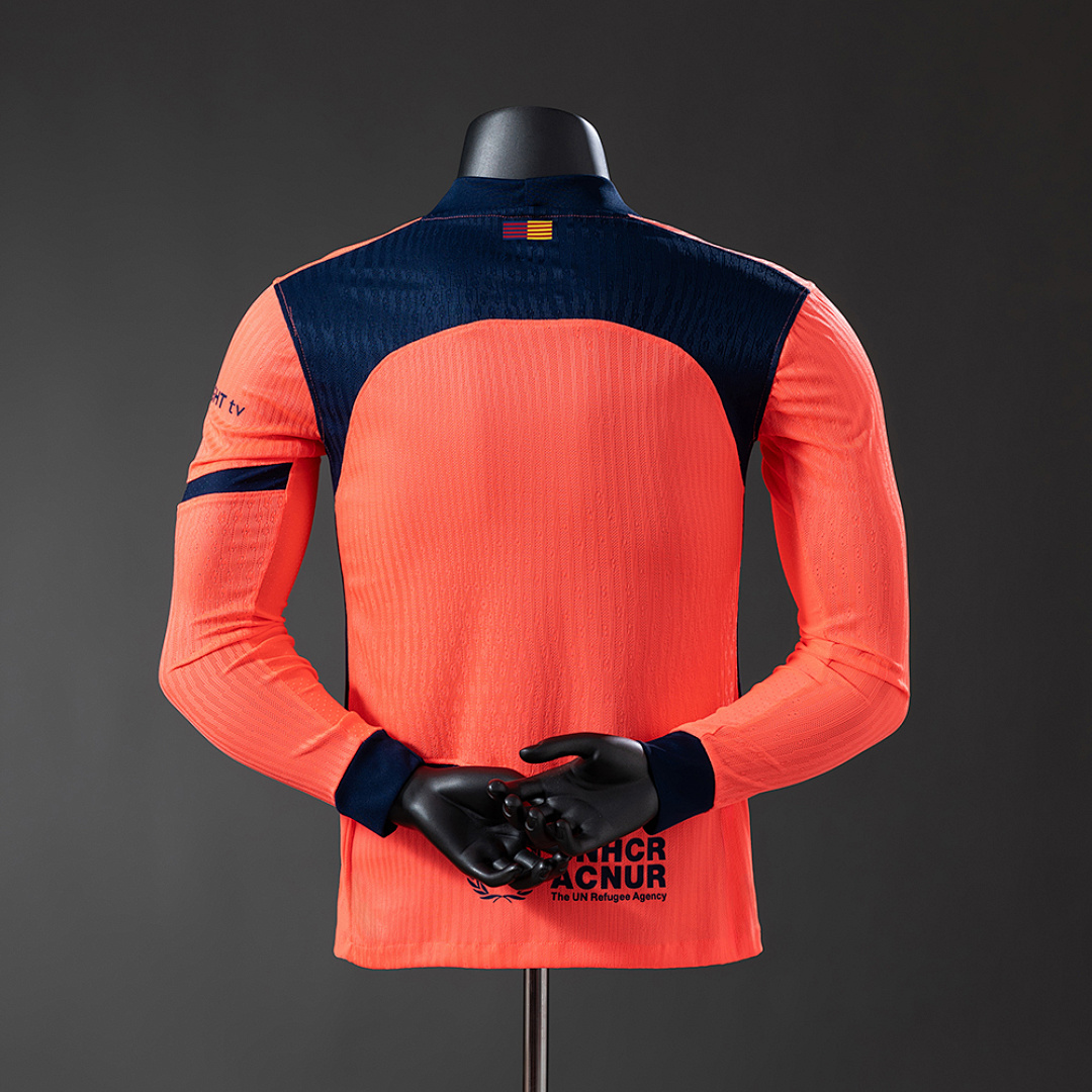 Barcelona 25/26 Third Away Long-Sleeve Player Version Jersey S-3XL 2