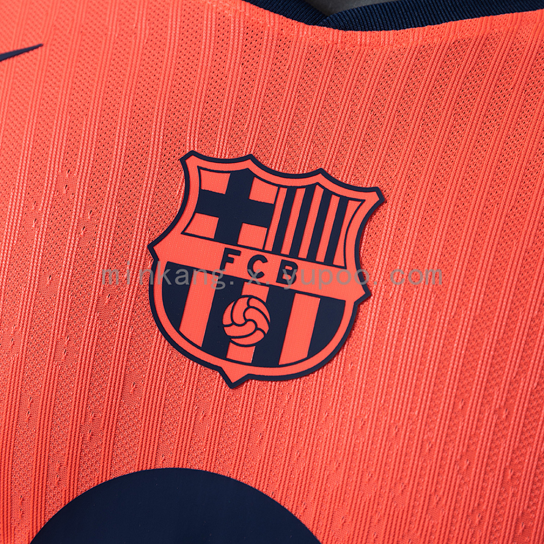 Barcelona 25/26 Third Away Long-Sleeve Player Version Jersey S-3XL 8