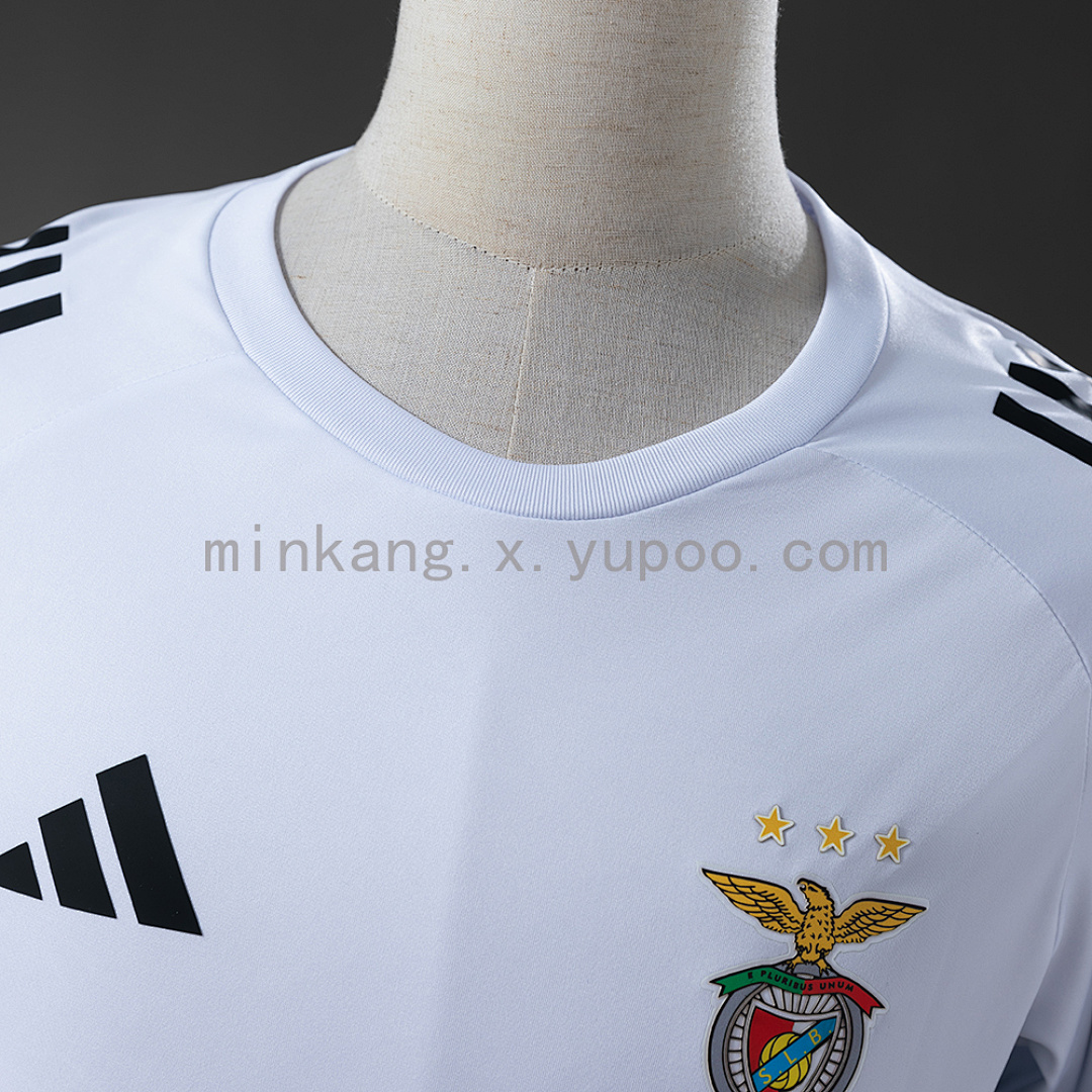Benfica 25/26 Training Suit - White Jersey S-4XL 8