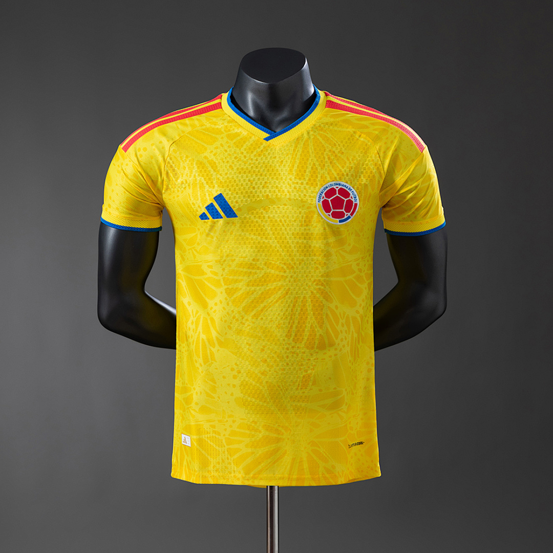 Colombia 2026 Home Player Version Jersey S-4XL 3