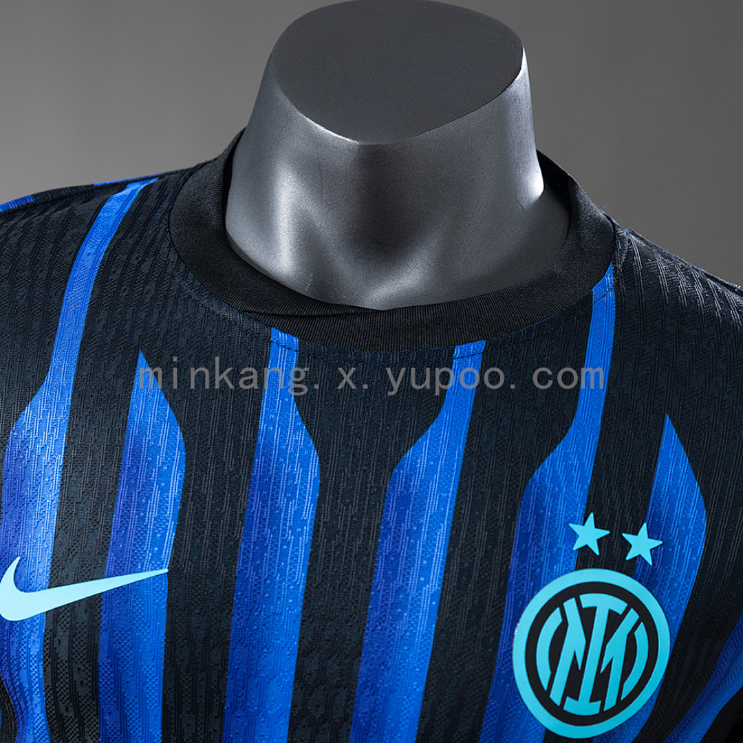 Inter Milan 25/26 Home Long-Sleeve Player Version Jersey S-3XL 9
