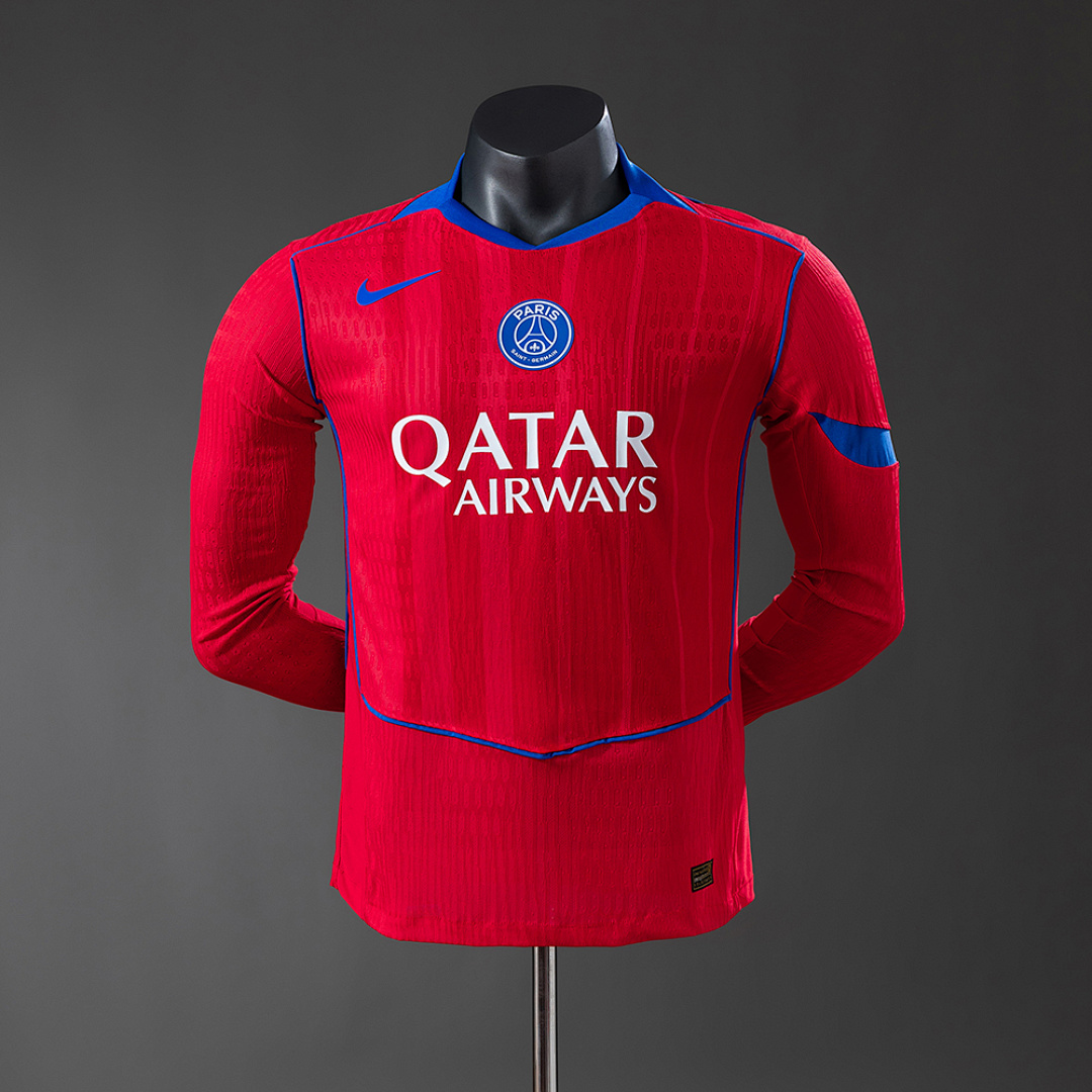 PSG 25/26 Third Away Long-Sleeve Player Version Jersey S-3XL 3