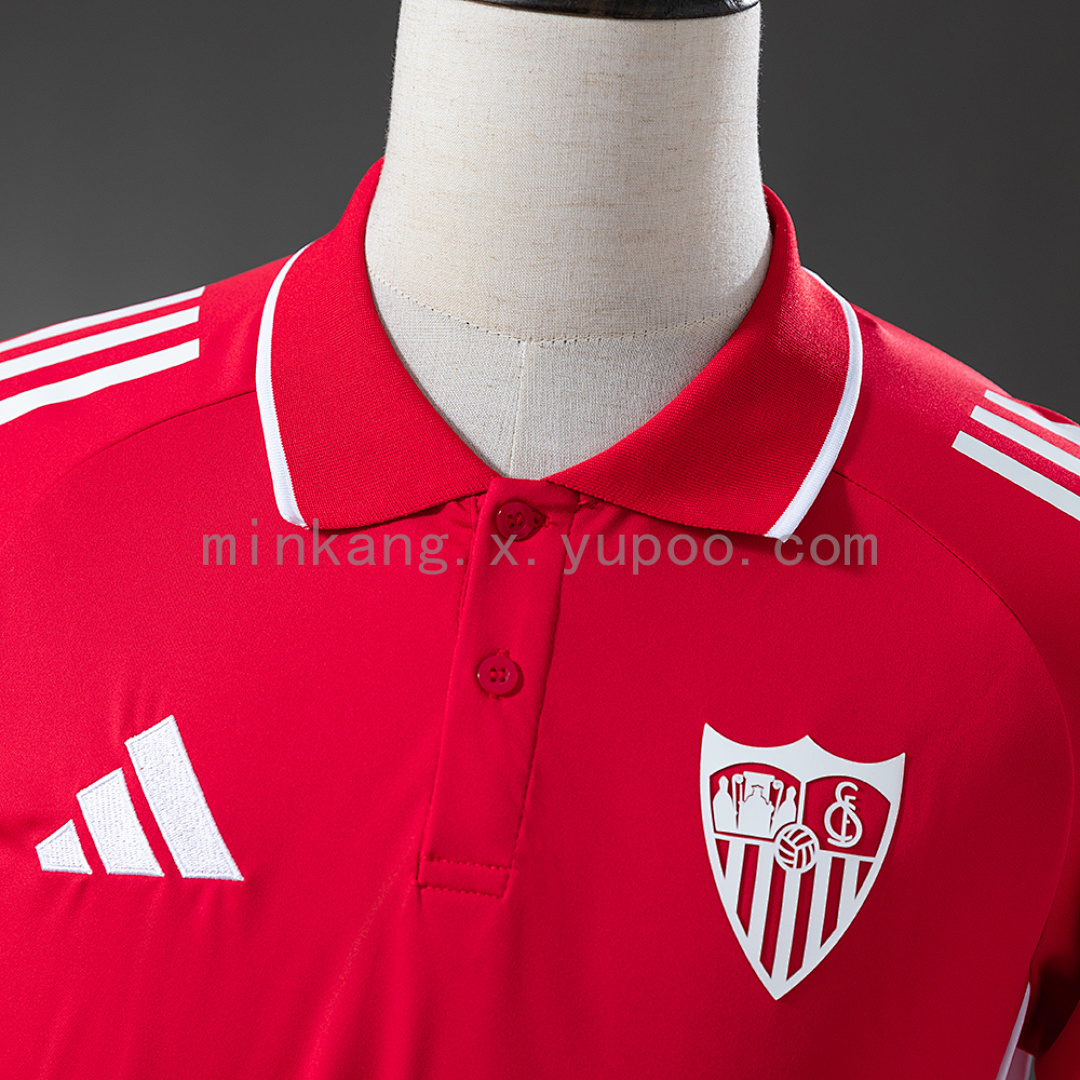 Sevilla 25/26 POLO - Red S-4XL 6