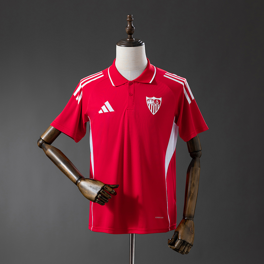 Sevilla 25/26 POLO - Red S-4XL 8