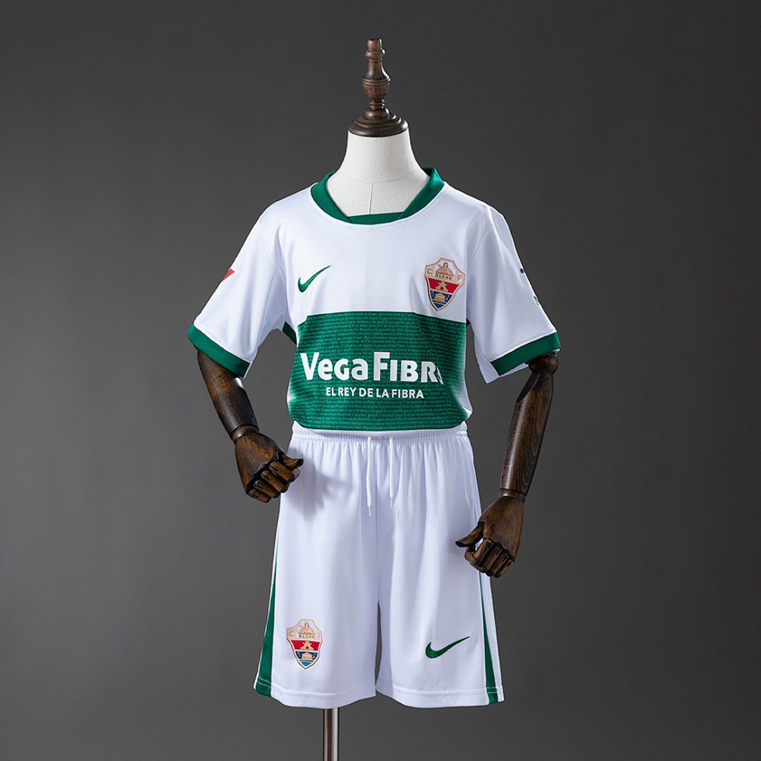 Elche 25/26 Home Kids Kit Jersey SIZE 16-28 3