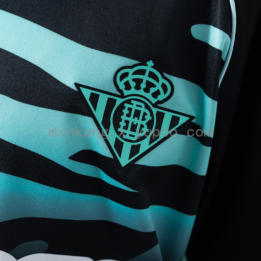 Real Betis 25/26 Third Away Kids Kit Jersey SIZE 16-28 8