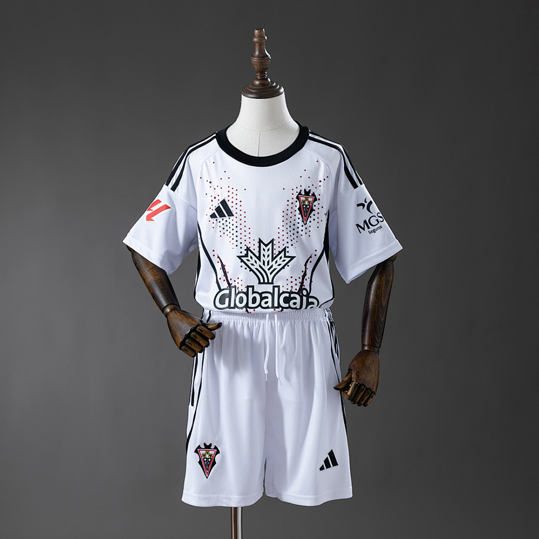 Albacete 25/26 Home Kids Kit Jersey Size 16-28 3