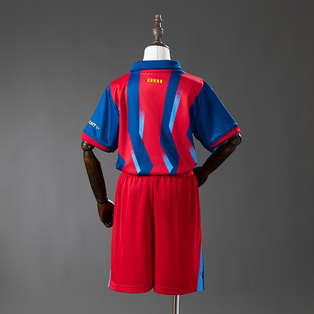 Barcelona 25/26 Fourth Away Kids Kit Jersey SIZE 16-28 2