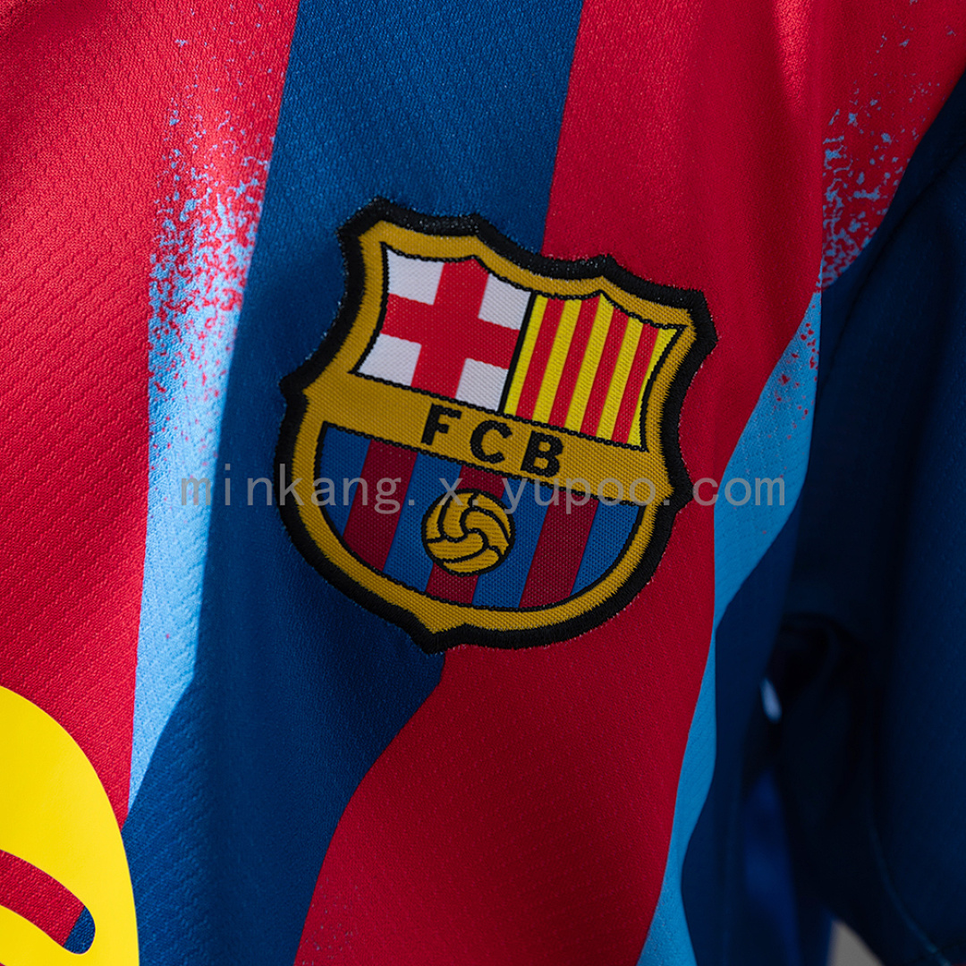 Barcelona 25/26 Fourth Away Kids Kit Jersey SIZE 16-28 8