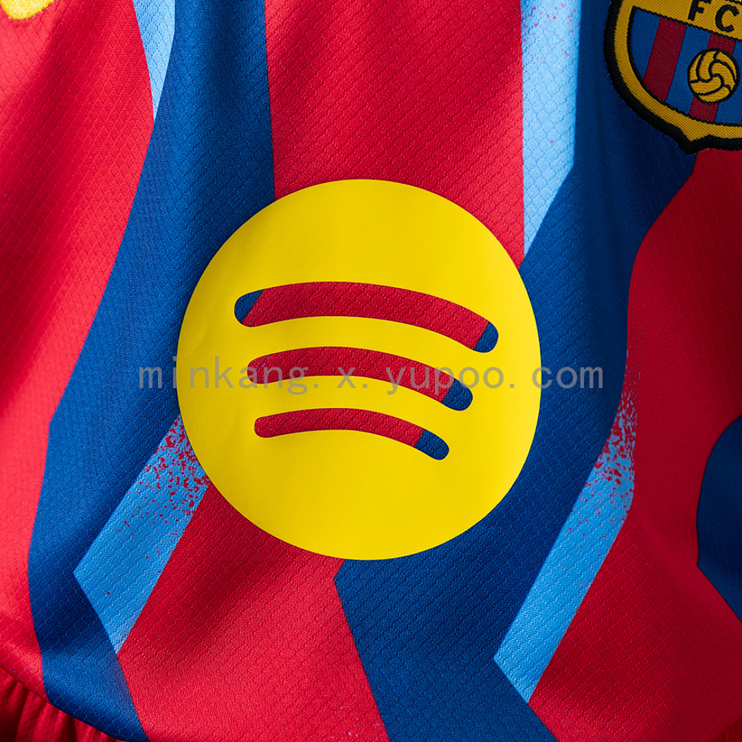 Barcelona 25/26 Fourth Away Kids Kit Jersey SIZE 16-28 9