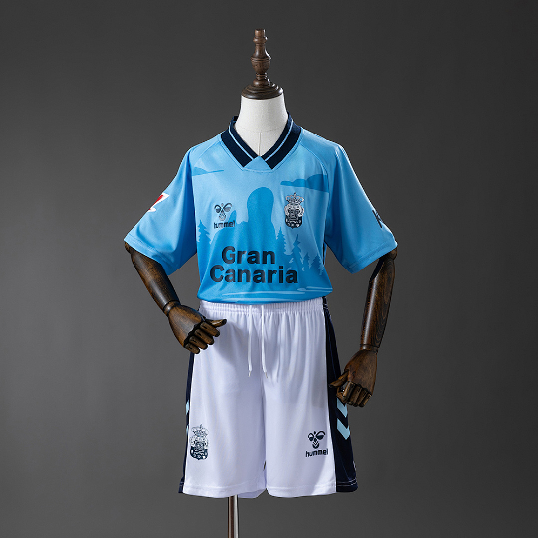 Las Palmas 25/26 Away Kids Kit Jersey Size 16-28 3