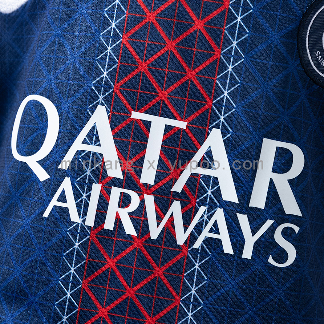 PSG 25/26 Home (Champion Edition) Kids Kit Jersey Size 16-28 9