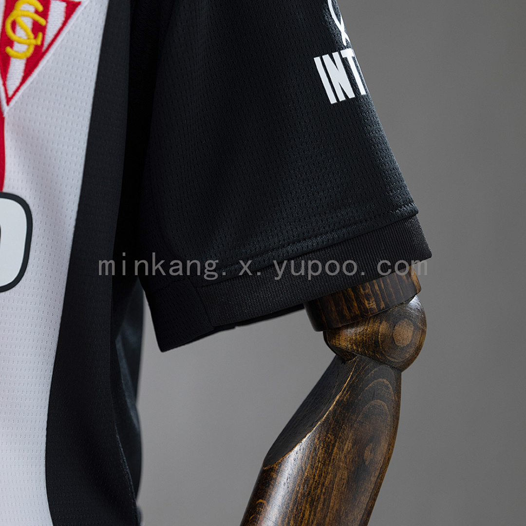 Sporting Gijon 25/26 Away Kids Kit Jersey Size 16-28 6